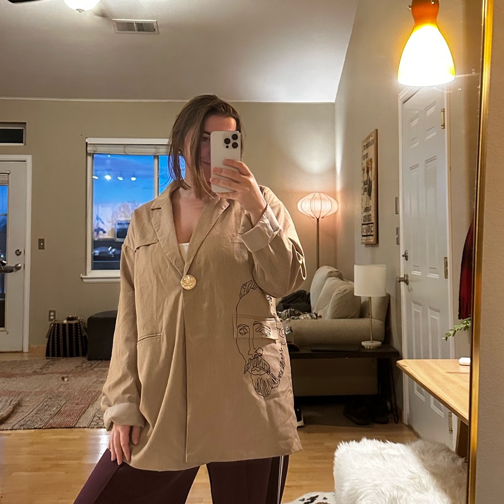 Cédelar Matilda Abstract Blazer Jacket - Picture 2 of 4